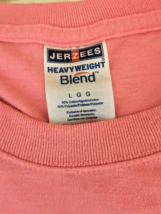 VTG Jolly’s Root Beer "Save Your Jugs" Pink Awareness Tee - Size Large - Picture 3 of 3